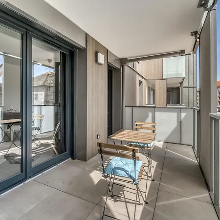 Apartamento Emergence - Beautiful For 2 People Balcony And Garage Annecy